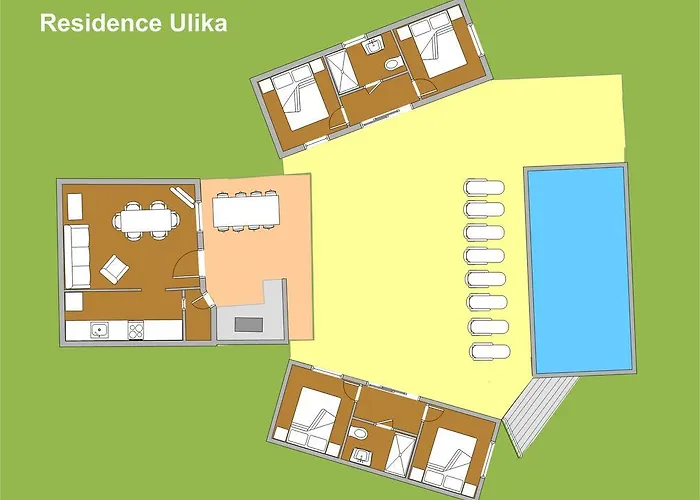 Prázdninový areál Mobile Homes Ulika Krk Town